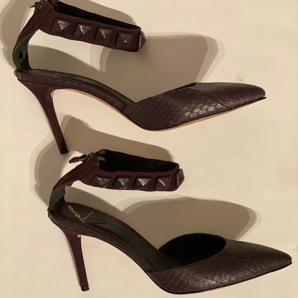 Brian Atwood ankle strap heels